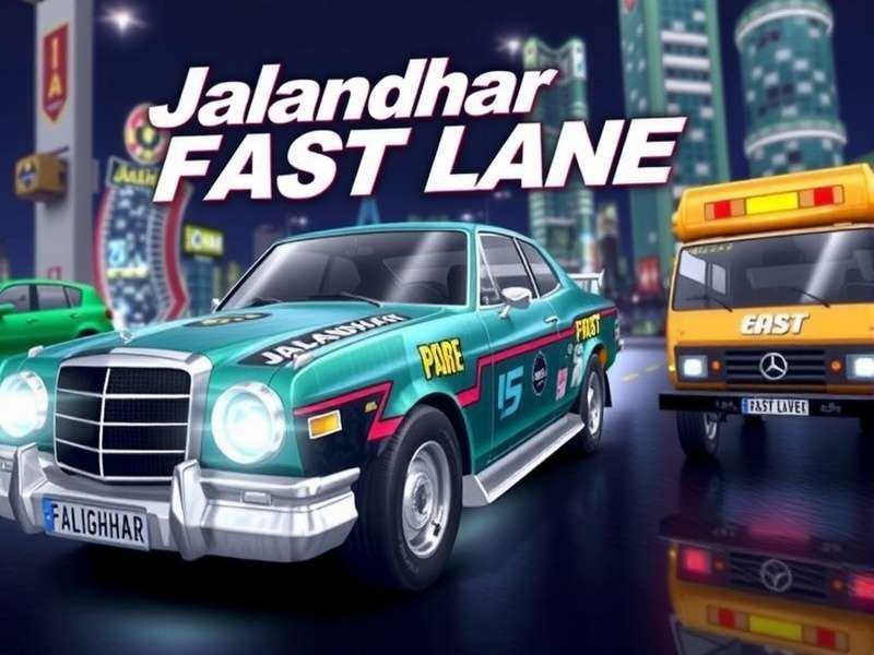 Jalandhar Fast Lane - India's Top Racing Game Jalandhar Fast Lane Game Cover